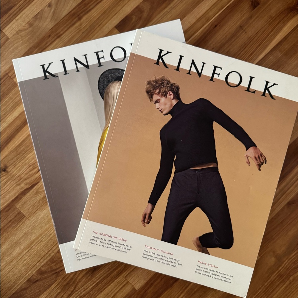 Kinfolk Magazine Volume 19 and 20 Set of Two